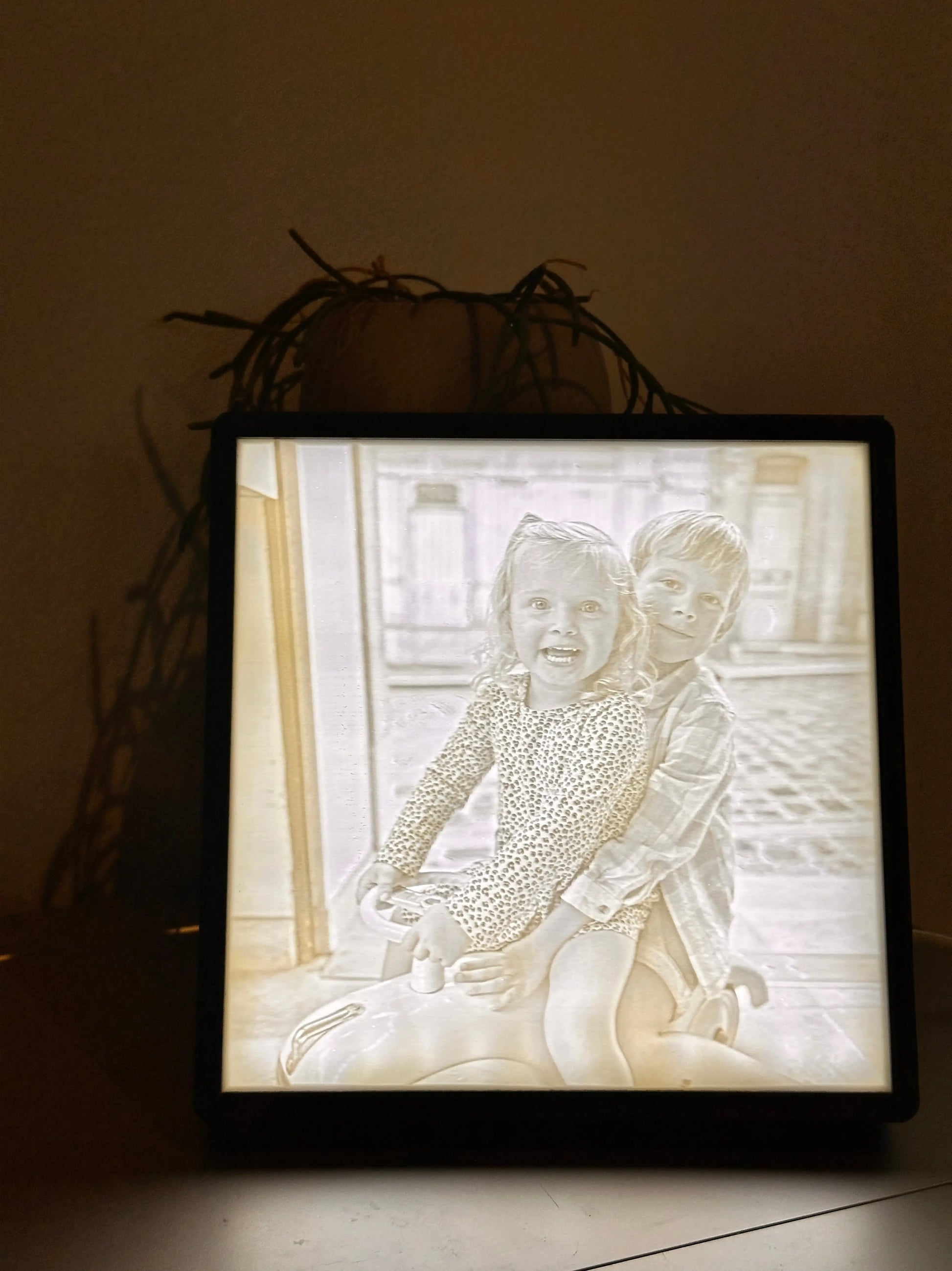 Cadre lithophane en impression 3D CR3D Studio