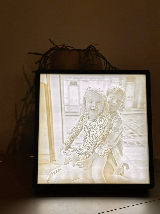 Cadre lithophane en impression 3D CR3D Studio