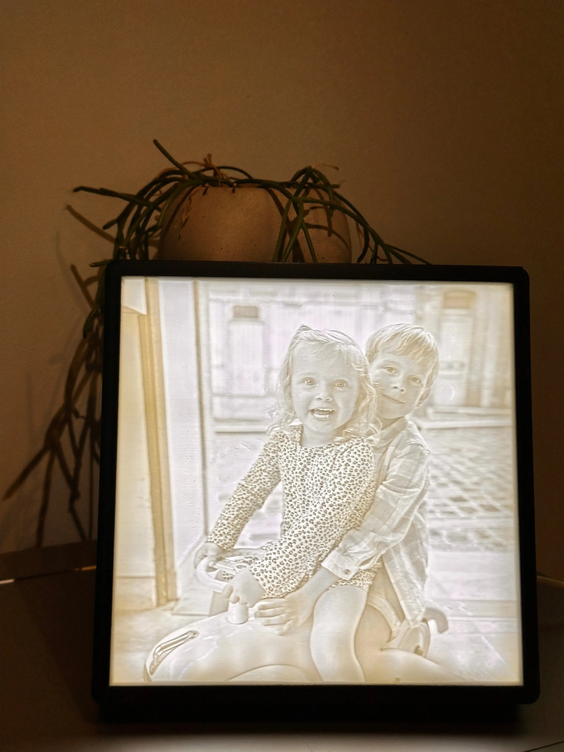 Planche photo lithophane supplémentaire pour cadre lumineux CR3D Studio