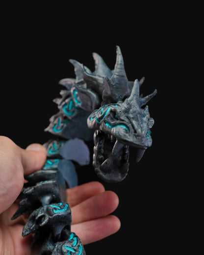 Serpent de Midgard mono couleur CR3D Studio